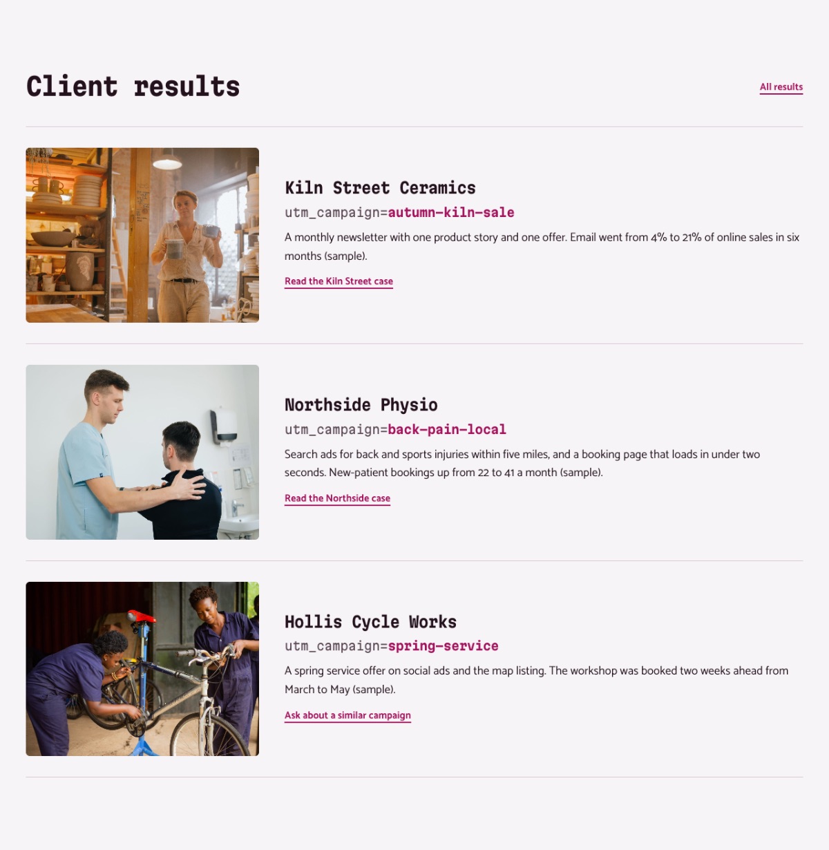 LT Digix design: results section