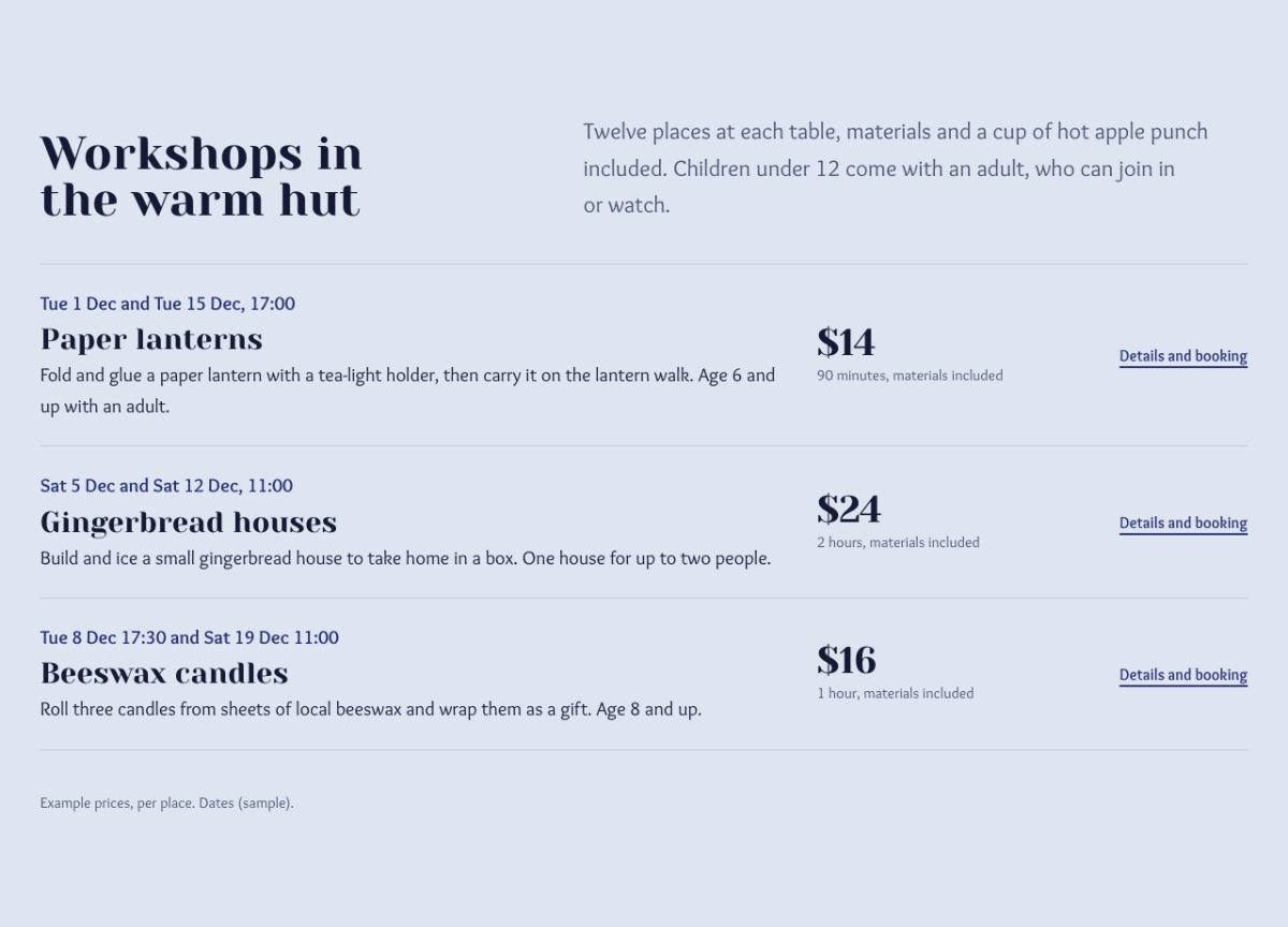 LT Joyful design: workshops section