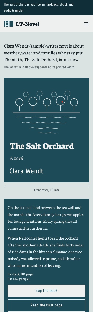 LT Novel design on a phone